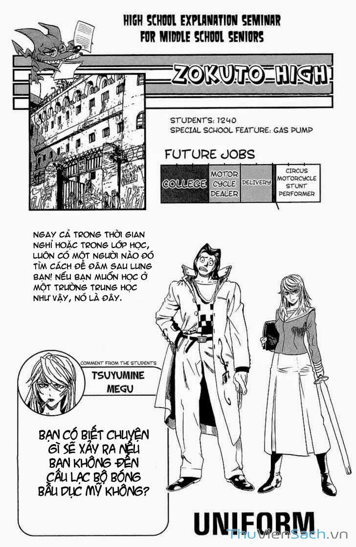 Truyện Tranh Lá Chắn Mắt - Eyeshield 21 trang 6