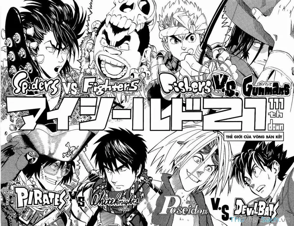 Truyện Tranh Lá Chắn Mắt - Eyeshield 21 trang 6
