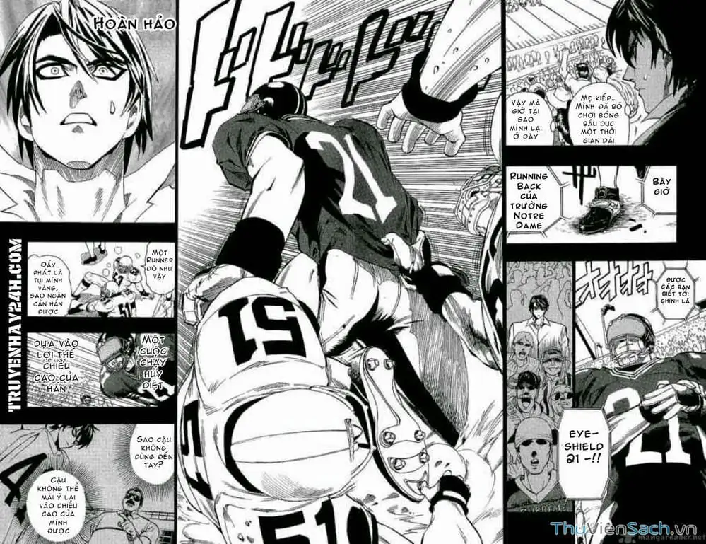 Truyện Tranh Lá Chắn Mắt - Eyeshield 21 trang 6