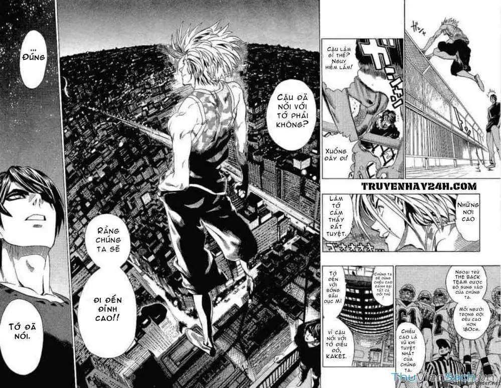 Truyện Tranh Lá Chắn Mắt - Eyeshield 21 trang 6