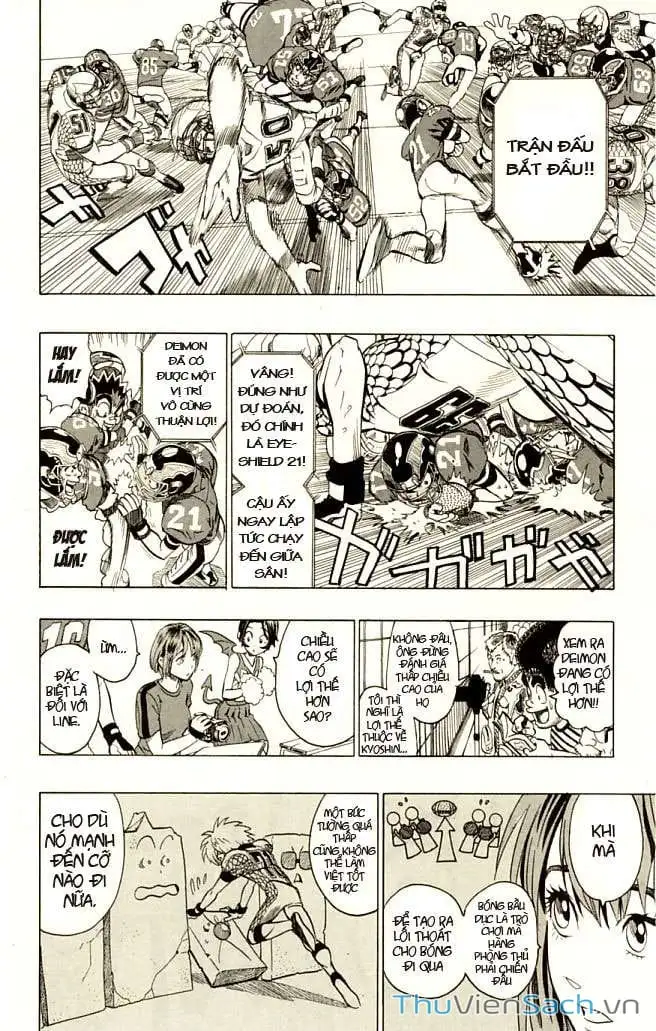 Truyện Tranh Lá Chắn Mắt - Eyeshield 21 trang 6
