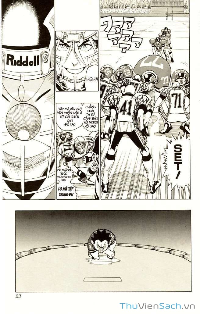 Truyện Tranh Lá Chắn Mắt - Eyeshield 21 trang 6