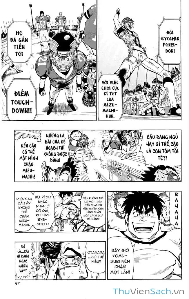 Truyện Tranh Lá Chắn Mắt - Eyeshield 21 trang 6