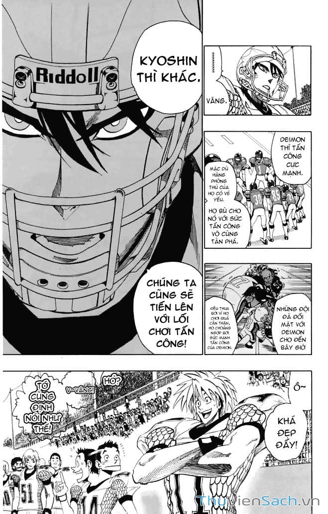 Truyện Tranh Lá Chắn Mắt - Eyeshield 21 trang 6
