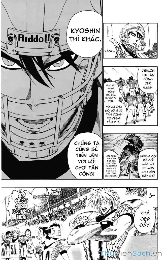 Truyện Tranh Lá Chắn Mắt - Eyeshield 21 trang 6