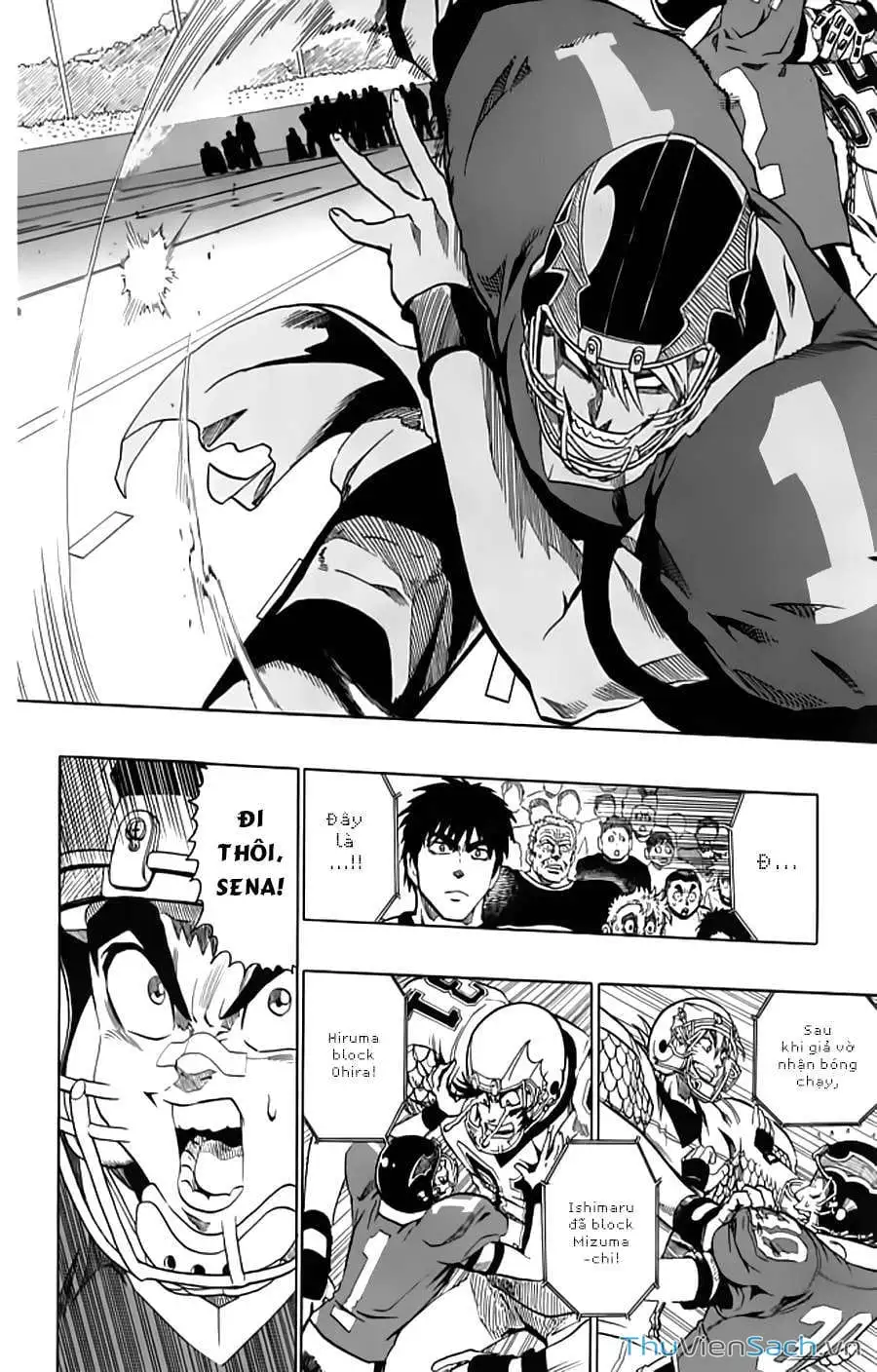 Truyện Tranh Lá Chắn Mắt - Eyeshield 21 trang 6
