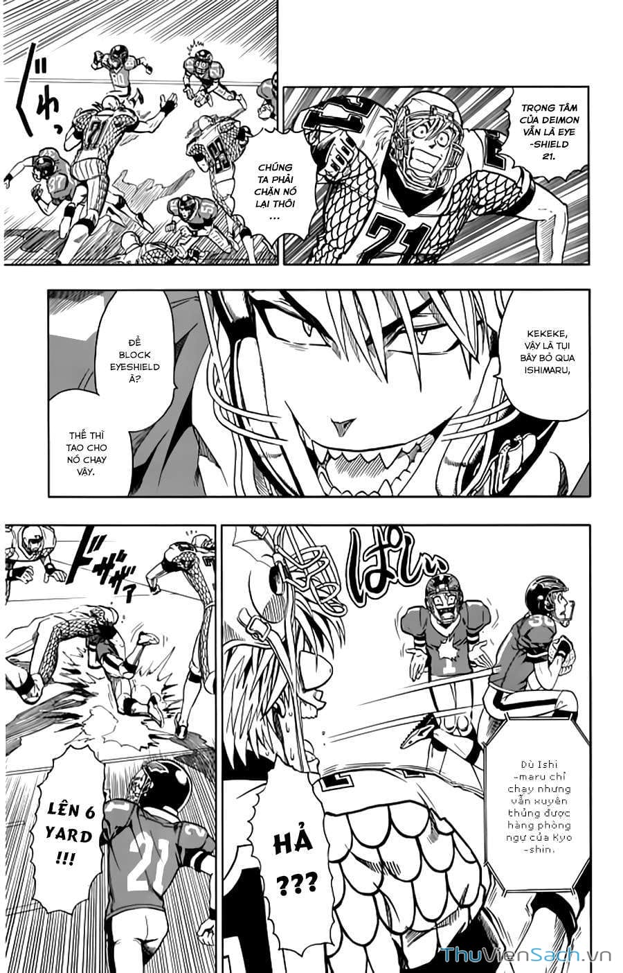 Truyện Tranh Lá Chắn Mắt - Eyeshield 21 trang 6