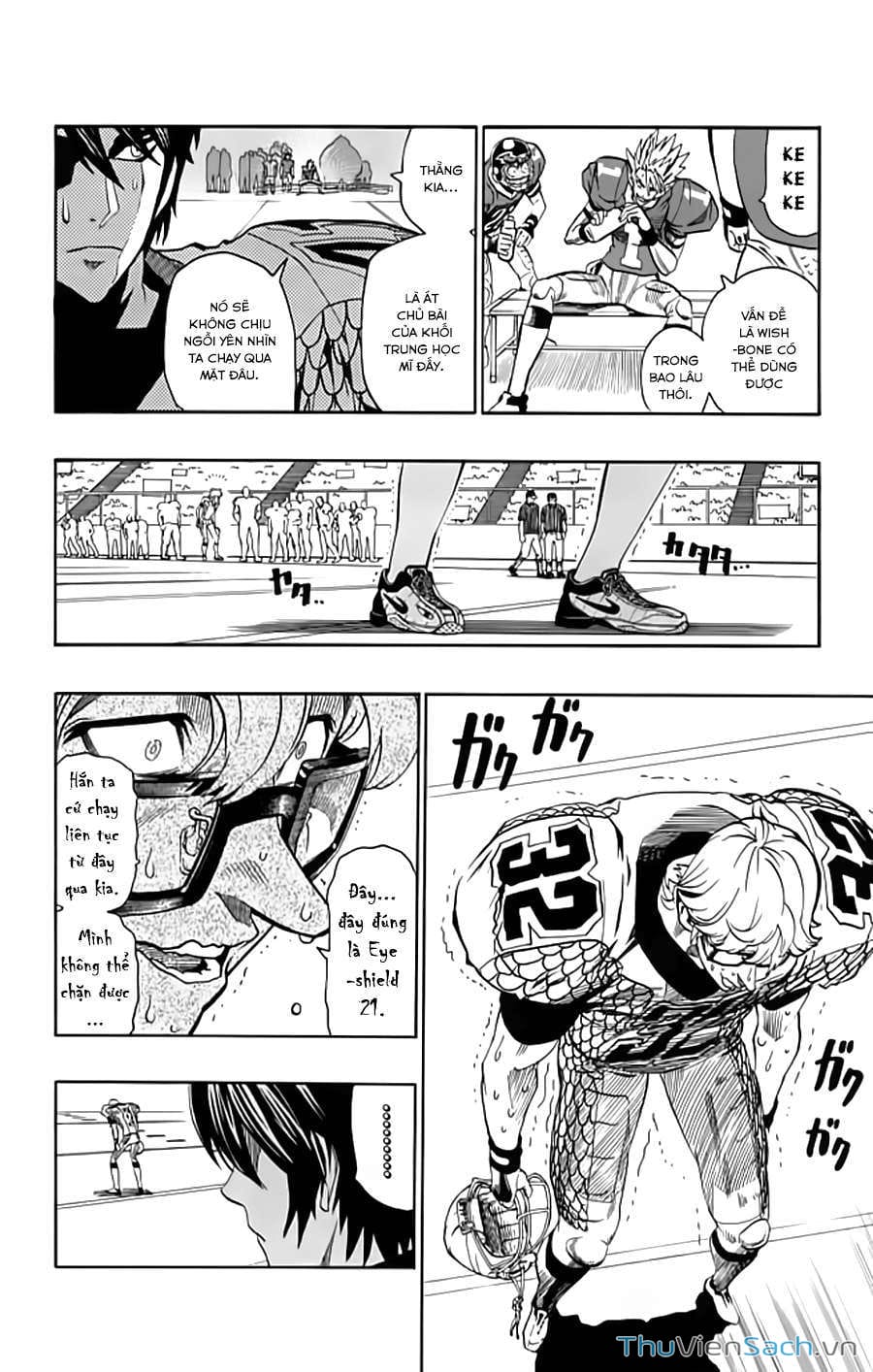 Truyện Tranh Lá Chắn Mắt - Eyeshield 21 trang 6
