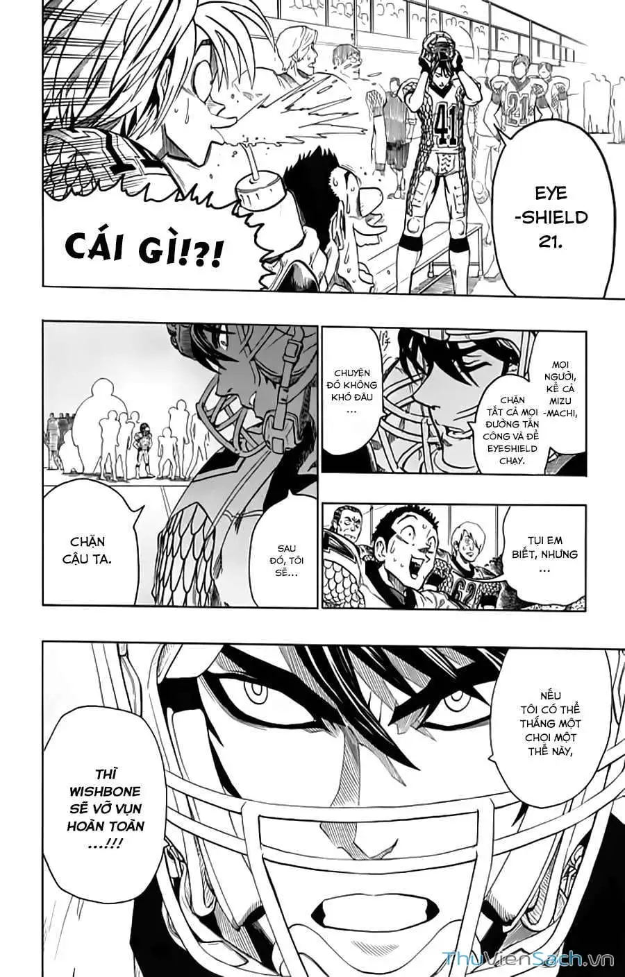 Truyện Tranh Lá Chắn Mắt - Eyeshield 21 trang 6