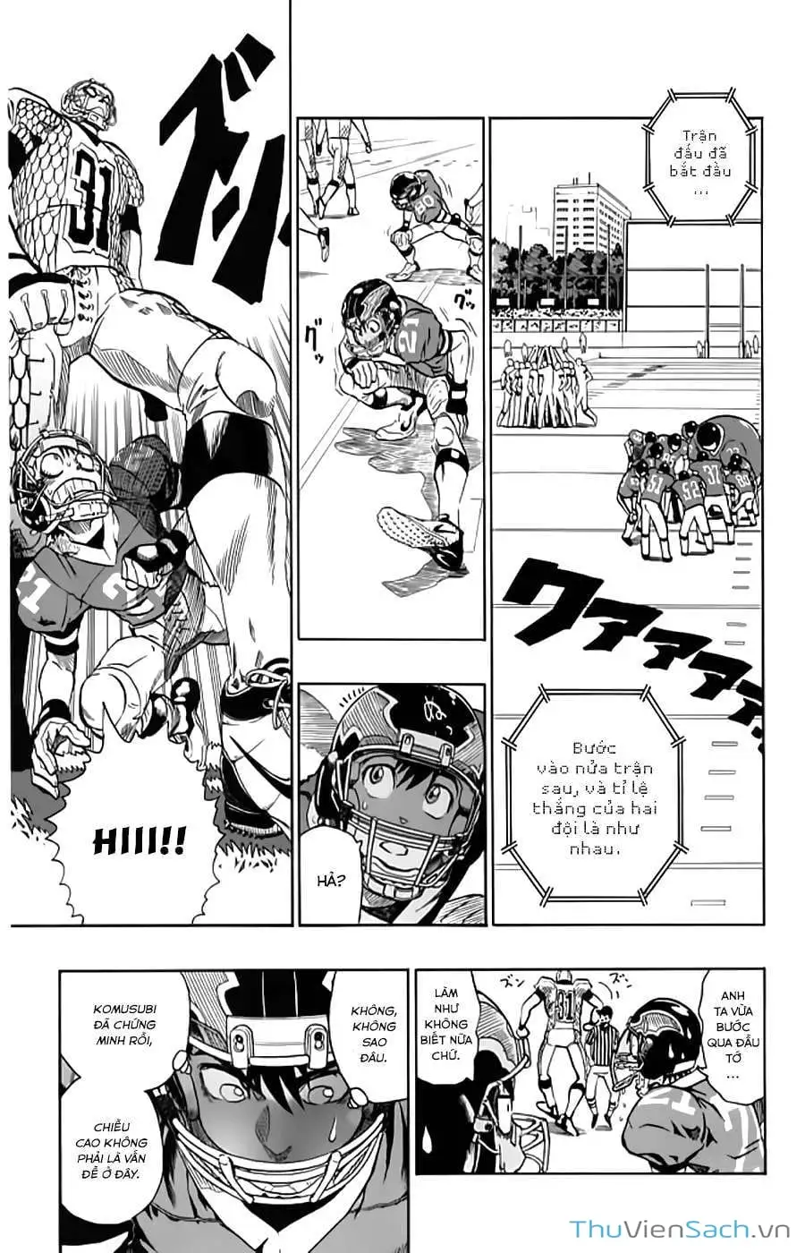 Truyện Tranh Lá Chắn Mắt - Eyeshield 21 trang 6