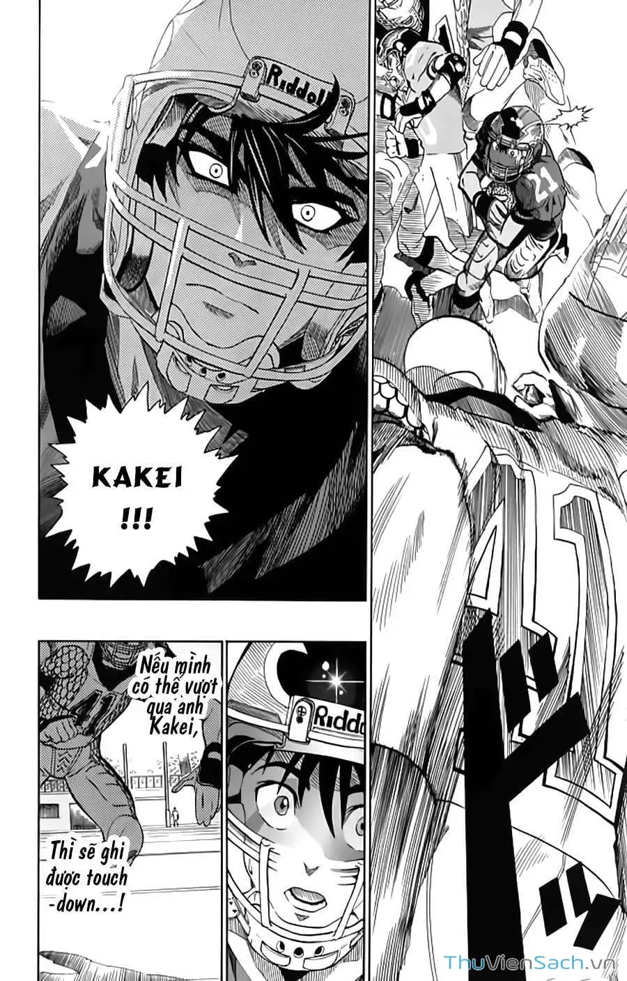 Truyện Tranh Lá Chắn Mắt - Eyeshield 21 trang 6