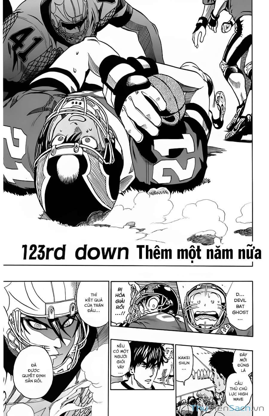 Truyện Tranh Lá Chắn Mắt - Eyeshield 21 trang 6