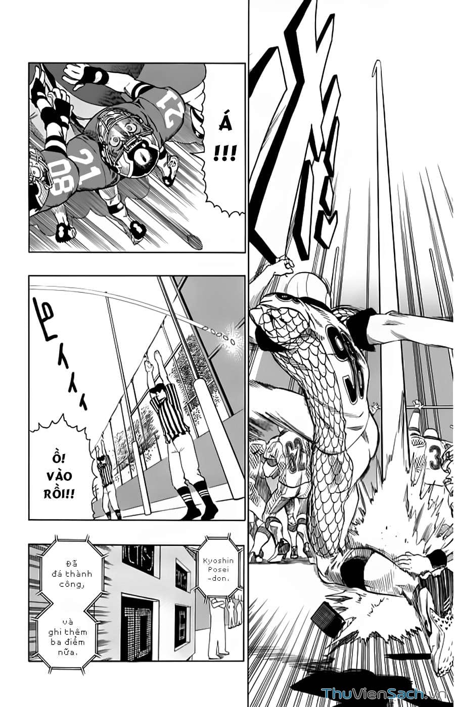 Truyện Tranh Lá Chắn Mắt - Eyeshield 21 trang 6