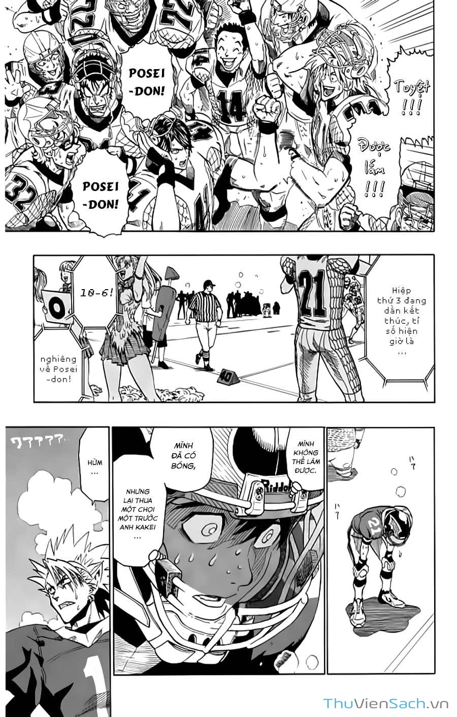 Truyện Tranh Lá Chắn Mắt - Eyeshield 21 trang 6