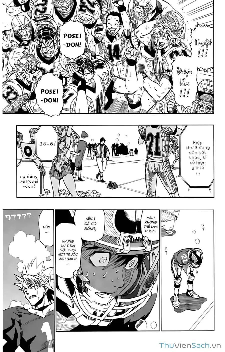 Truyện Tranh Lá Chắn Mắt - Eyeshield 21 trang 6