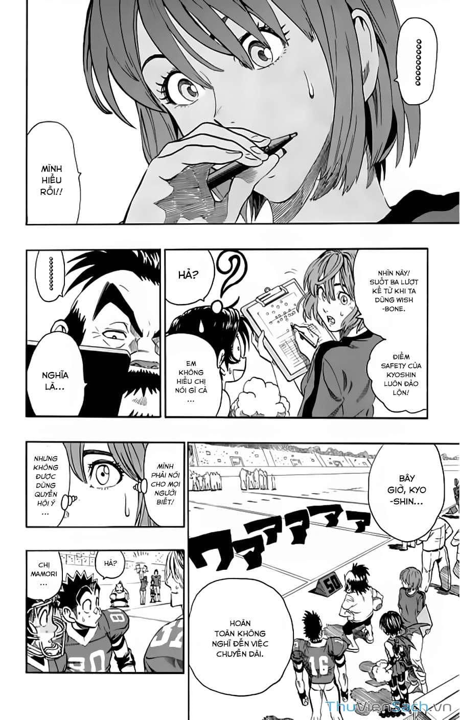 Truyện Tranh Lá Chắn Mắt - Eyeshield 21 trang 6