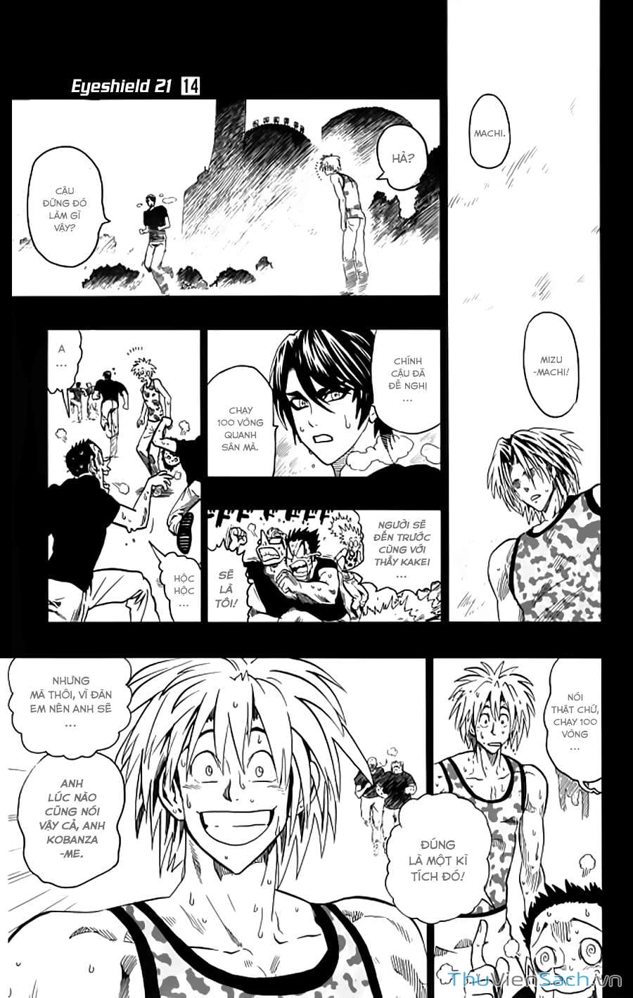 Truyện Tranh Lá Chắn Mắt - Eyeshield 21 trang 6