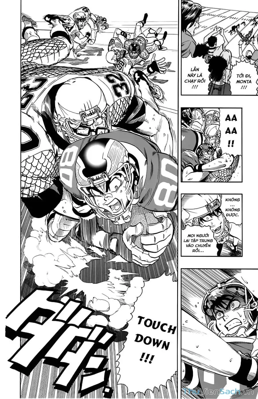 Truyện Tranh Lá Chắn Mắt - Eyeshield 21 trang 6