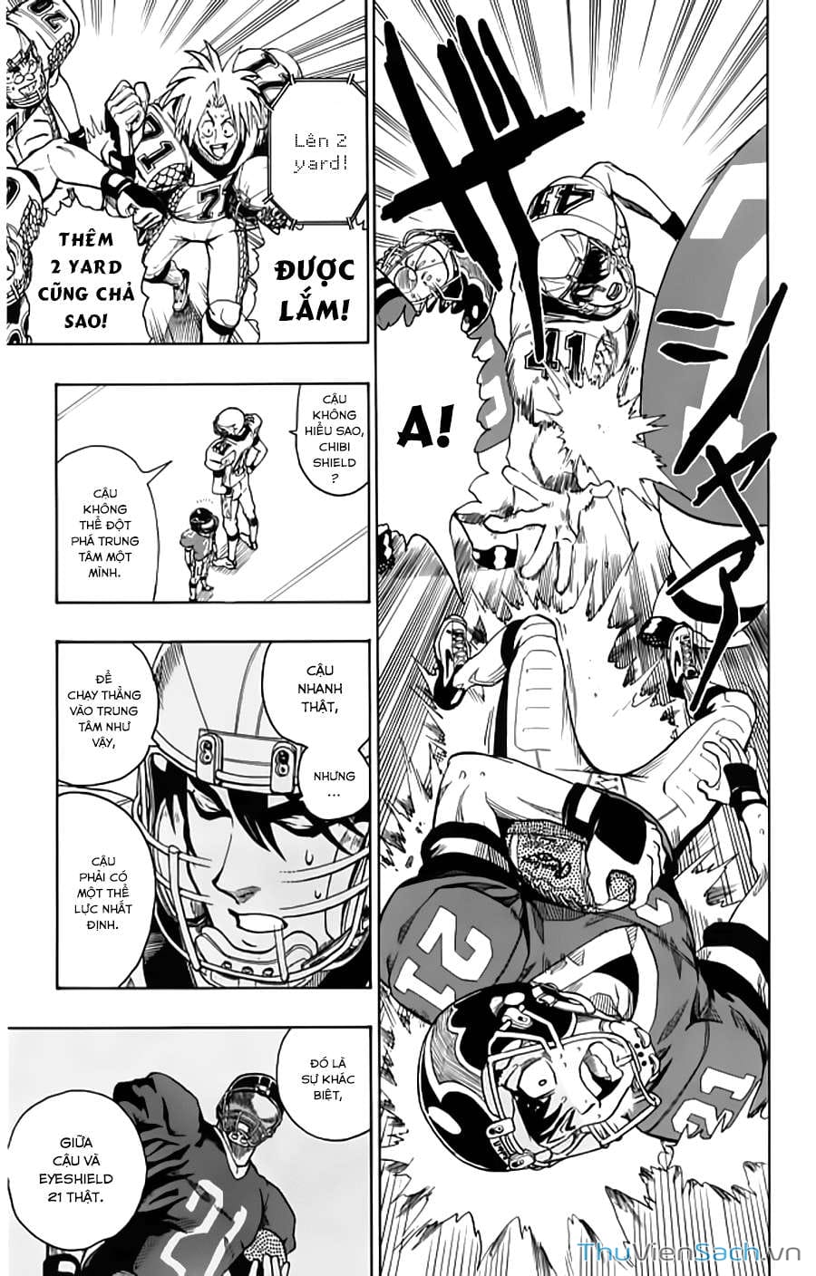Truyện Tranh Lá Chắn Mắt - Eyeshield 21 trang 6