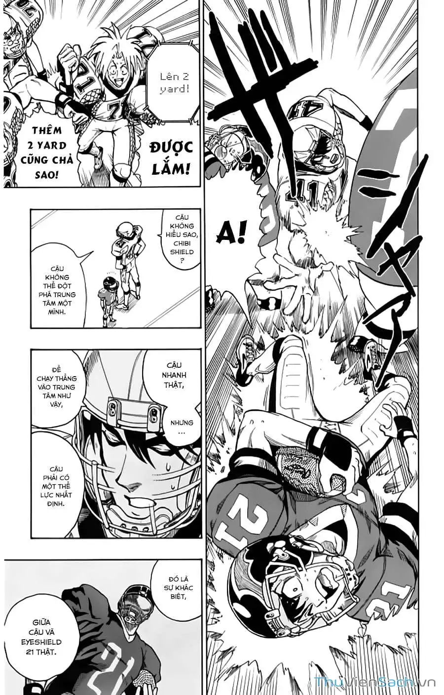 Truyện Tranh Lá Chắn Mắt - Eyeshield 21 trang 6