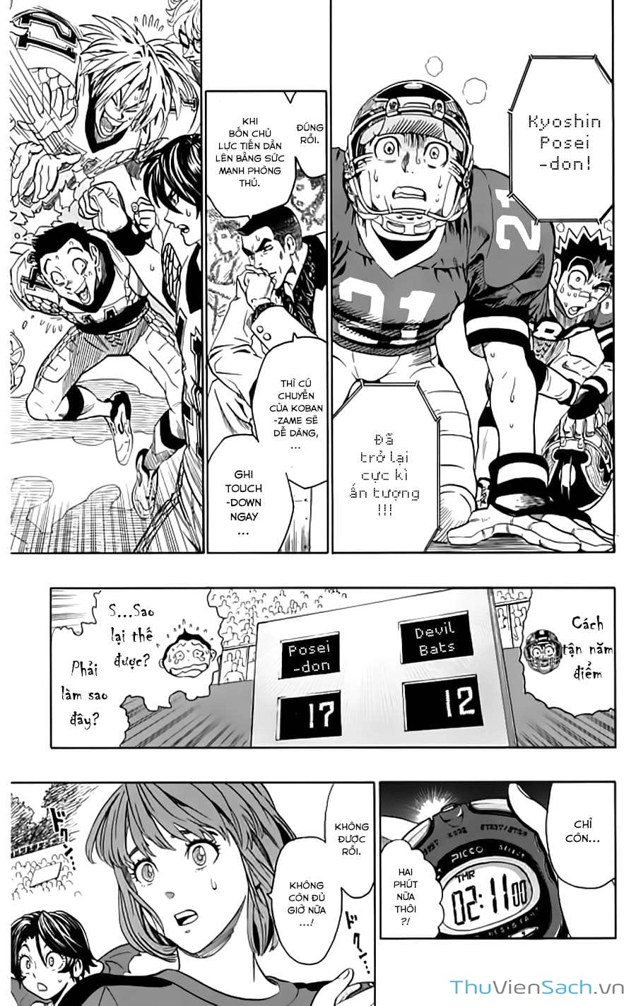 Truyện Tranh Lá Chắn Mắt - Eyeshield 21 trang 6