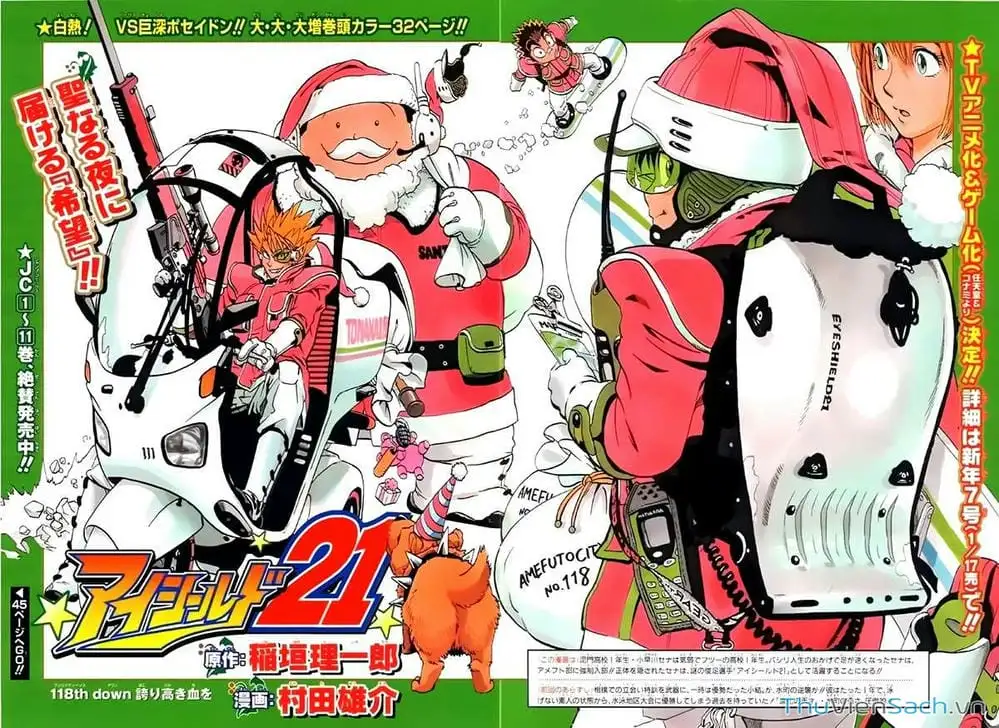 Truyện Tranh Lá Chắn Mắt - Eyeshield 21 trang 6