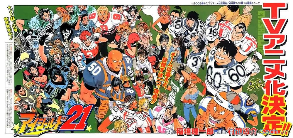 Truyện Tranh Lá Chắn Mắt - Eyeshield 21 trang 6