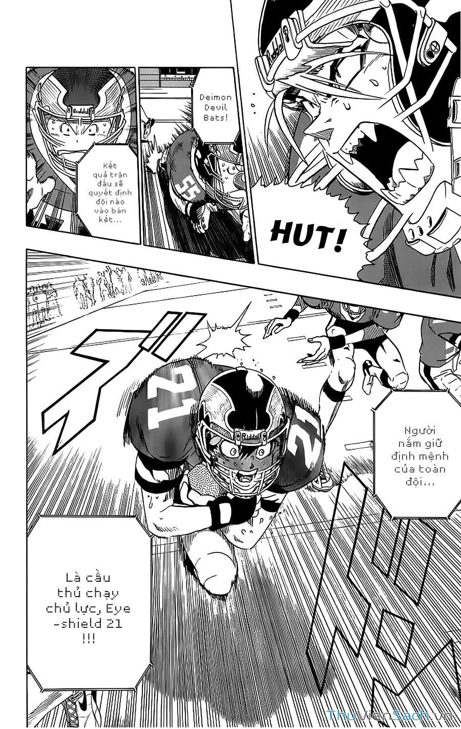 Truyện Tranh Lá Chắn Mắt - Eyeshield 21 trang 6