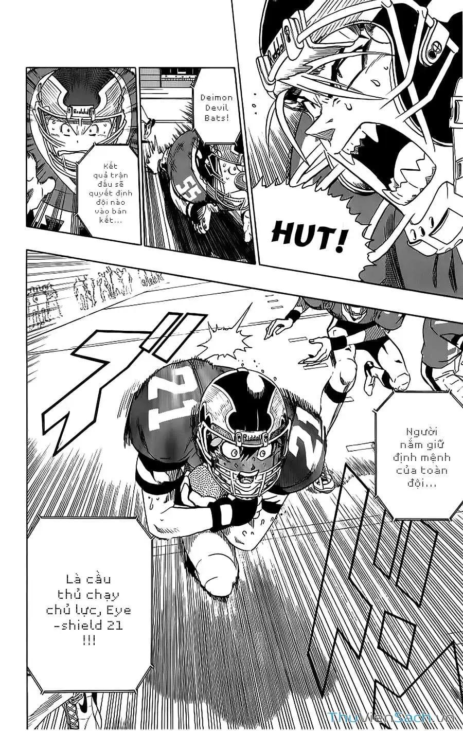 Truyện Tranh Lá Chắn Mắt - Eyeshield 21 trang 6