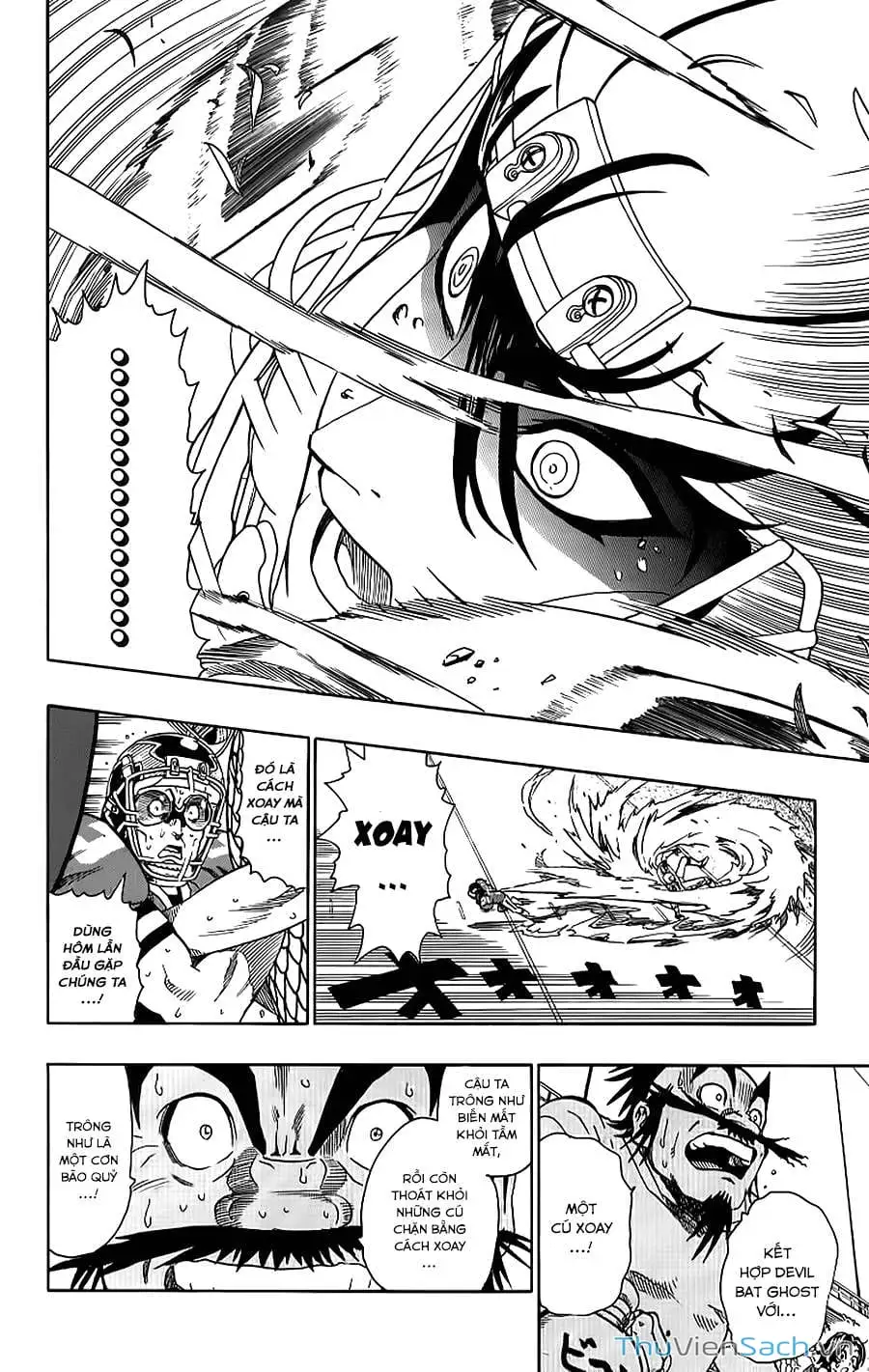Truyện Tranh Lá Chắn Mắt - Eyeshield 21 trang 6