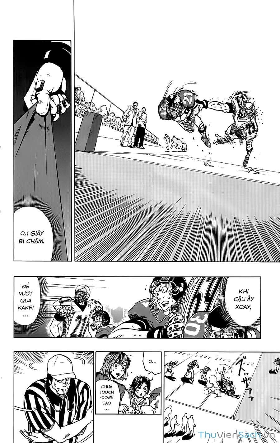 Truyện Tranh Lá Chắn Mắt - Eyeshield 21 trang 6