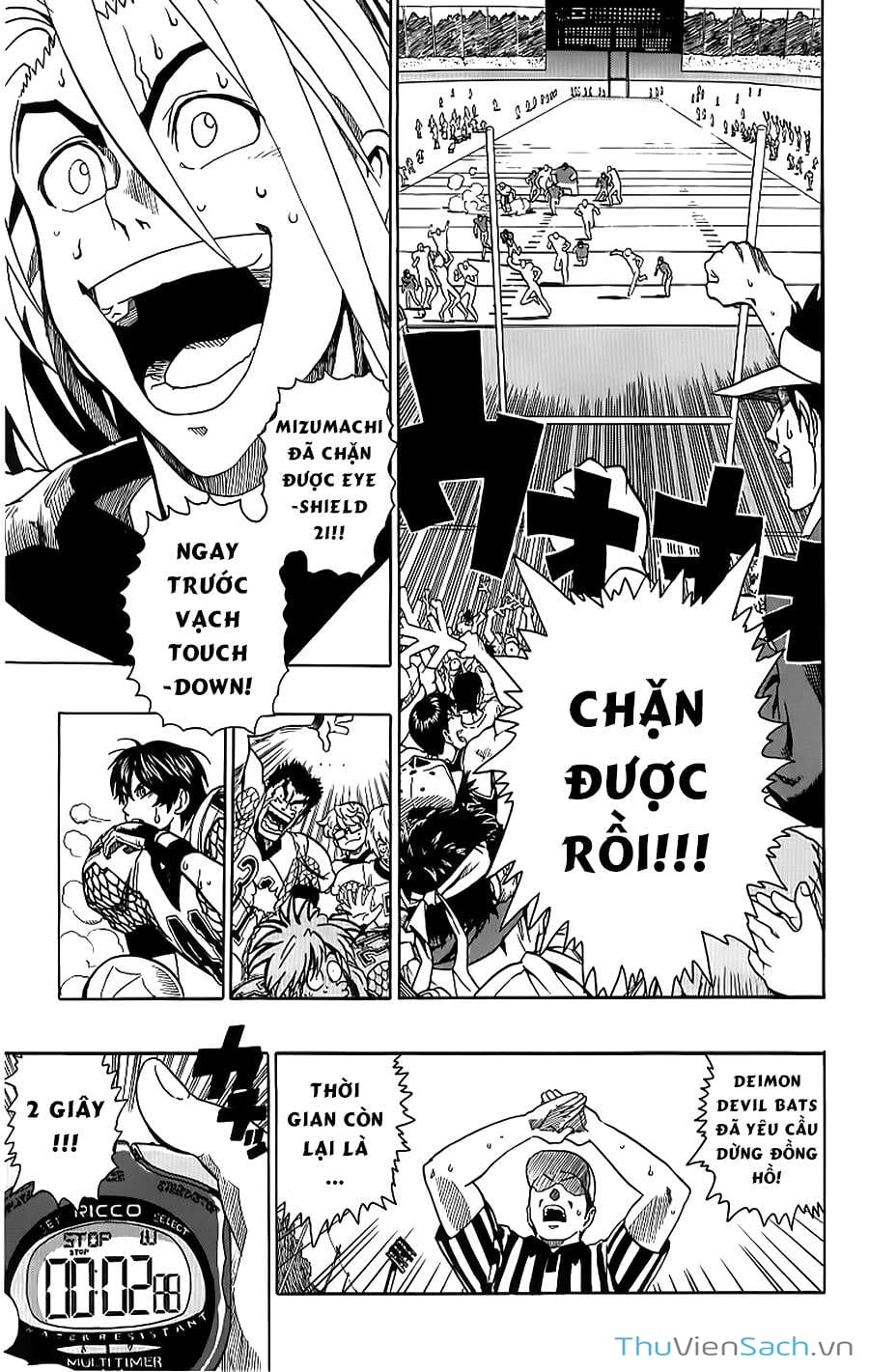 Truyện Tranh Lá Chắn Mắt - Eyeshield 21 trang 6
