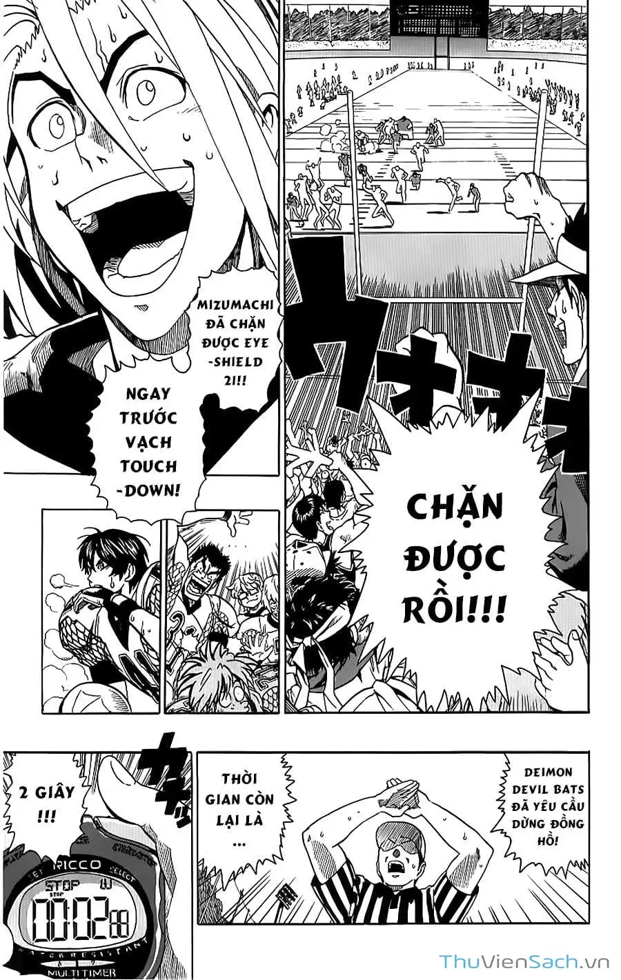 Truyện Tranh Lá Chắn Mắt - Eyeshield 21 trang 6