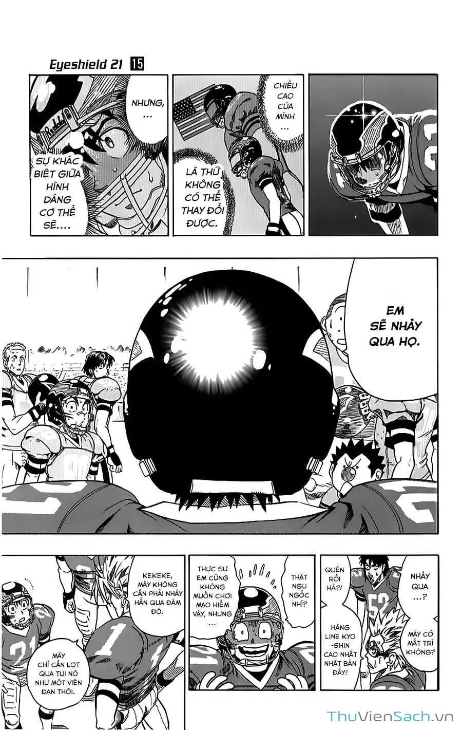 Truyện Tranh Lá Chắn Mắt - Eyeshield 21 trang 6