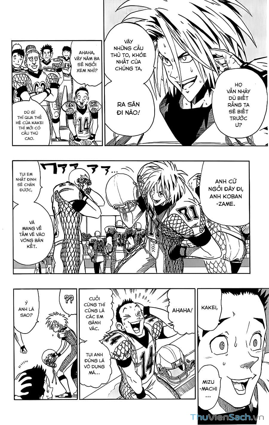 Truyện Tranh Lá Chắn Mắt - Eyeshield 21 trang 6