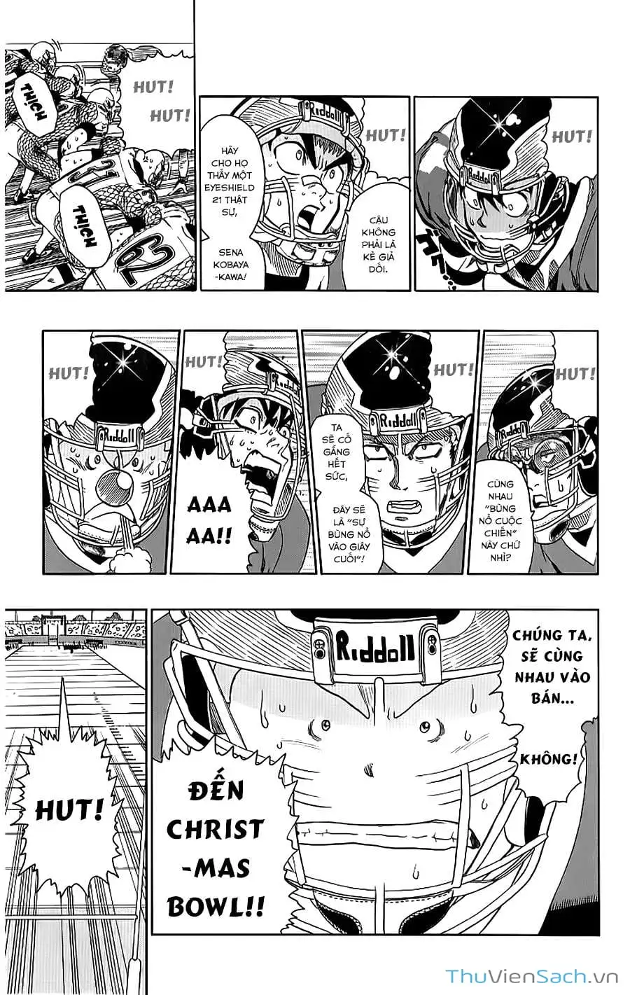 Truyện Tranh Lá Chắn Mắt - Eyeshield 21 trang 6