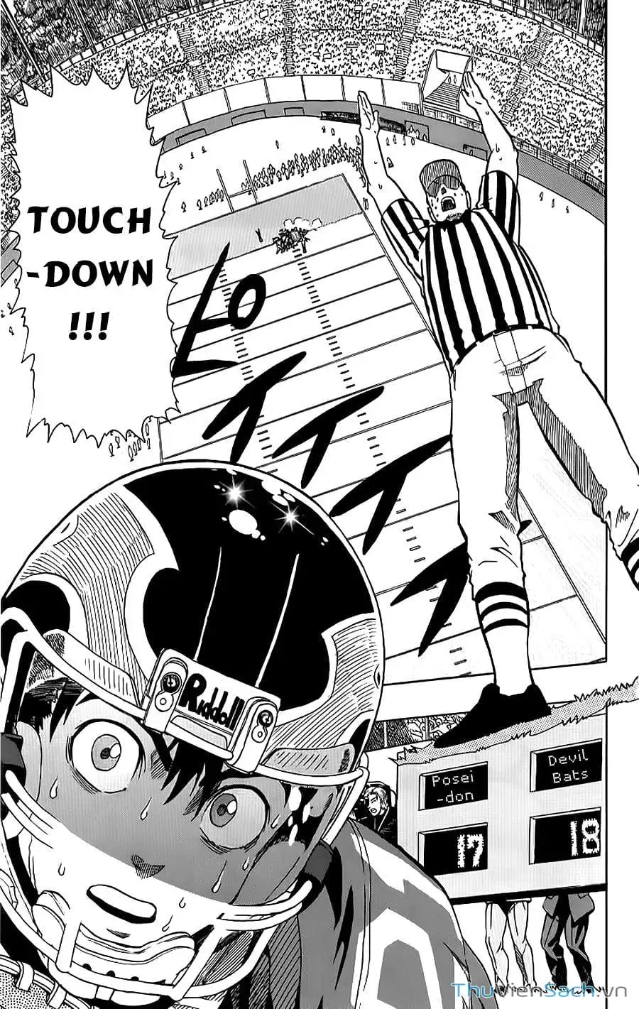 Truyện Tranh Lá Chắn Mắt - Eyeshield 21 trang 6