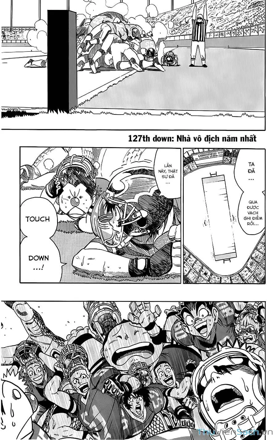 Truyện Tranh Lá Chắn Mắt - Eyeshield 21 trang 6