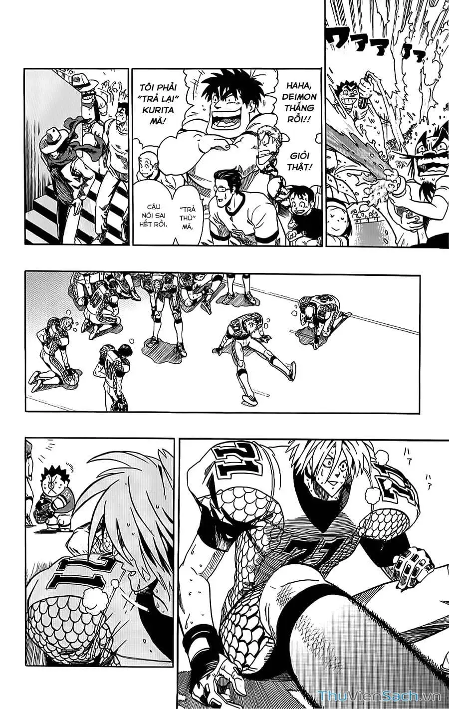 Truyện Tranh Lá Chắn Mắt - Eyeshield 21 trang 6
