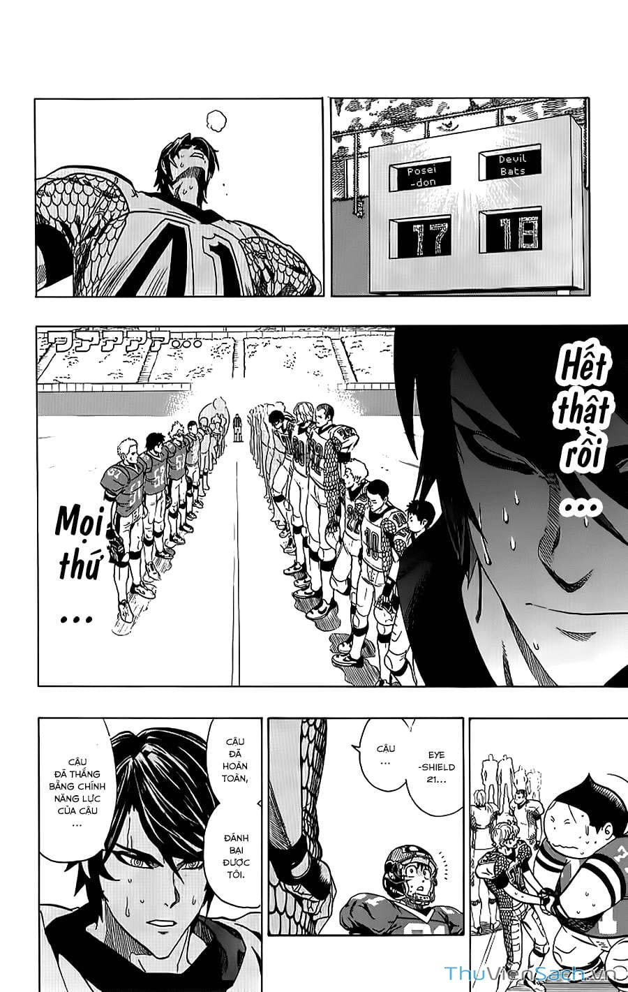 Truyện Tranh Lá Chắn Mắt - Eyeshield 21 trang 6
