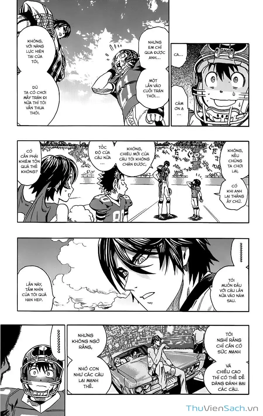 Truyện Tranh Lá Chắn Mắt - Eyeshield 21 trang 6