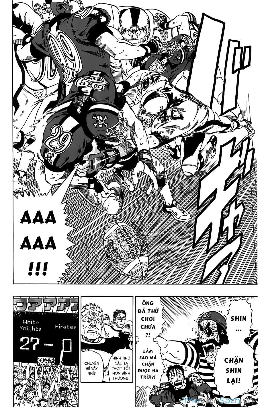Truyện Tranh Lá Chắn Mắt - Eyeshield 21 trang 6