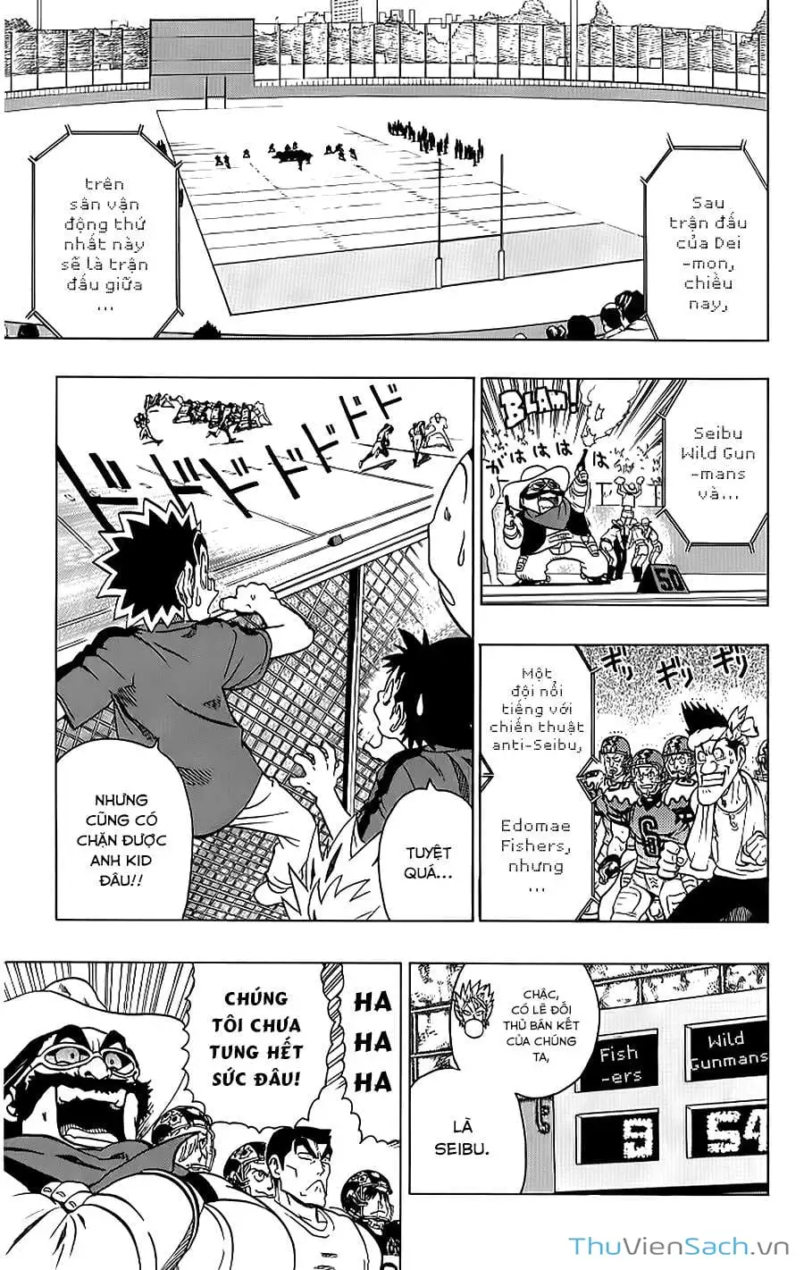 Truyện Tranh Lá Chắn Mắt - Eyeshield 21 trang 6