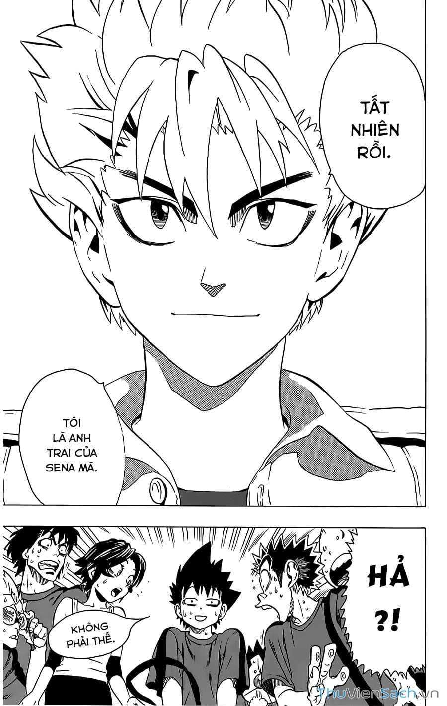 Truyện Tranh Lá Chắn Mắt - Eyeshield 21 trang 6