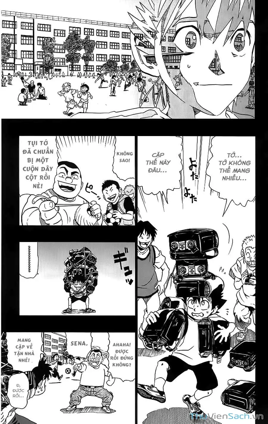 Truyện Tranh Lá Chắn Mắt - Eyeshield 21 trang 6