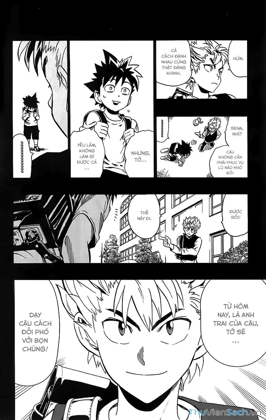 Truyện Tranh Lá Chắn Mắt - Eyeshield 21 trang 6