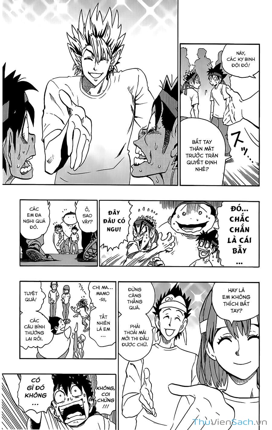 Truyện Tranh Lá Chắn Mắt - Eyeshield 21 trang 6