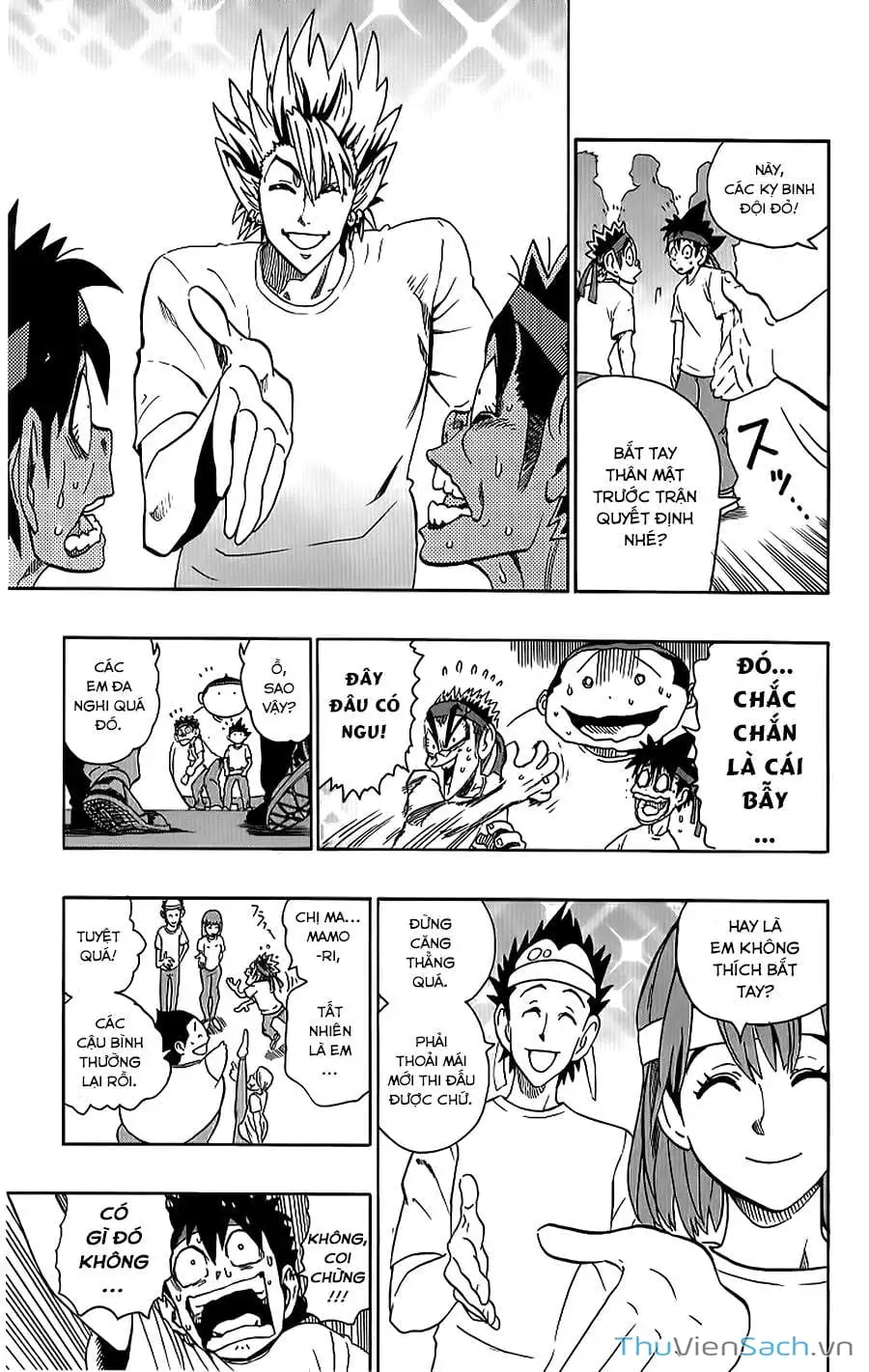 Truyện Tranh Lá Chắn Mắt - Eyeshield 21 trang 6