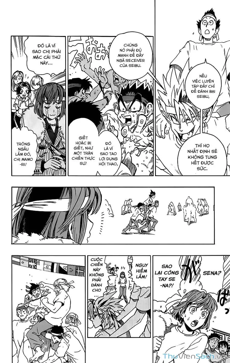 Truyện Tranh Lá Chắn Mắt - Eyeshield 21 trang 6