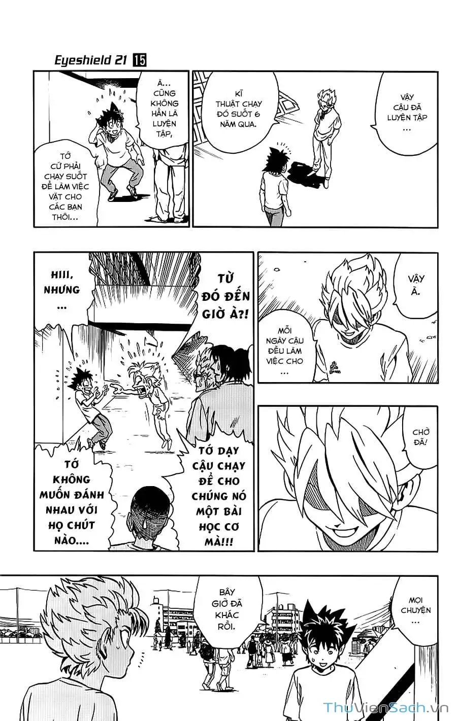 Truyện Tranh Lá Chắn Mắt - Eyeshield 21 trang 6